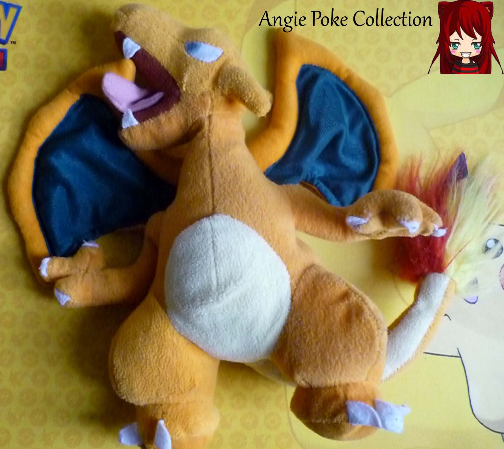 peluche dracaufeu